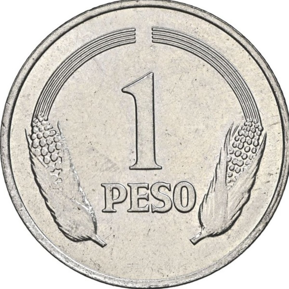 Reverso de 1 PESO, foto de Sedwick & Associates, LLC